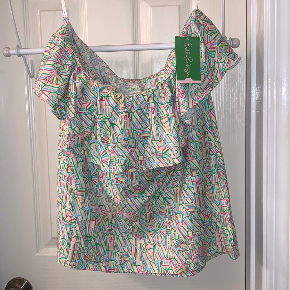 NWT Lilly Pulitzer XL Wiley Tube Top